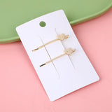 Fermaglio per capelli in lega a cuore