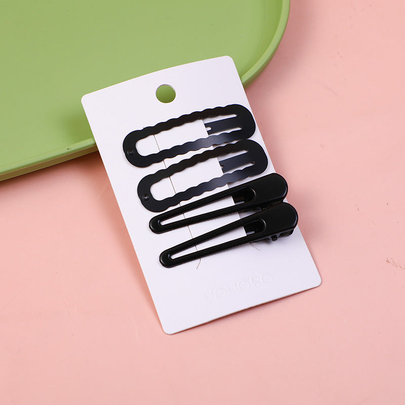 Clip combinata a goccia ovale - 4 pezzi