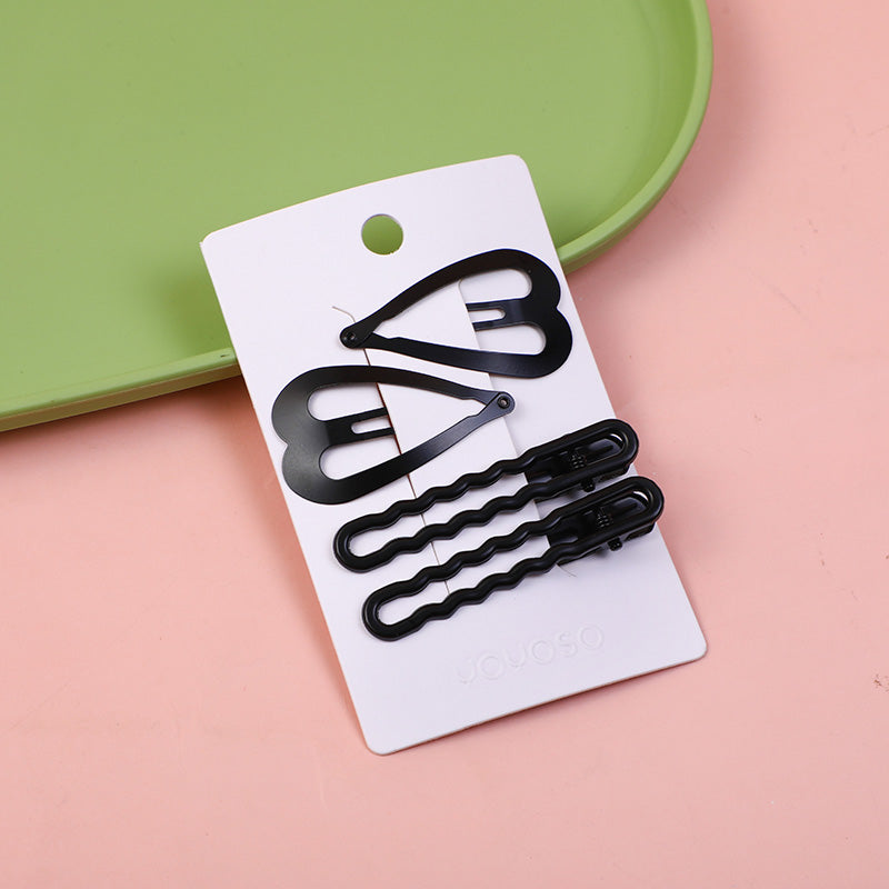 Clip combinata a cuore - 4 pezzi