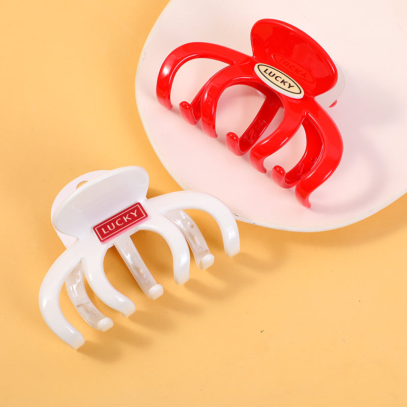 Grande e versatile fermaglio ad artiglio per capelli in acrilico