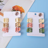 Fermaglio per capelli a forma di zucca - 6 pz