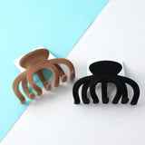 Fermaglio per capelli in acrilico floccato