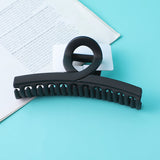 Pinza per Capelli Dritta in Acrilico Opaco