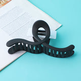 Pinza per Capelli Incrociata in Acrilico Opaco