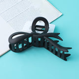 Pinza per Capelli in Acrilico Opaco a Fiocco