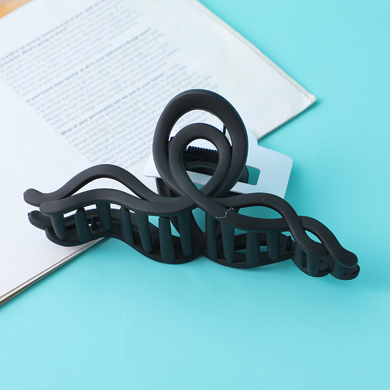 Pinza per Capelli in Acrilico Opaco a Forma di Nuvola di Buon Auspicio