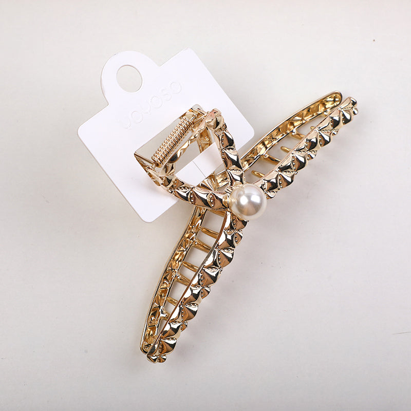 Pinza per Capelli in Lega Incrociata