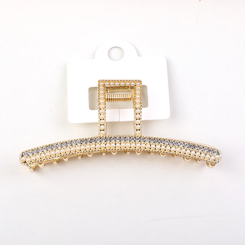 Pinza per Capelli in Lega dal Design Lineare