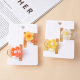 Fermaglio per capelli con girasole piccolo