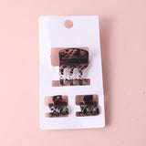 Moda facile da abbinare Pinzette artiglio capelli combo-3