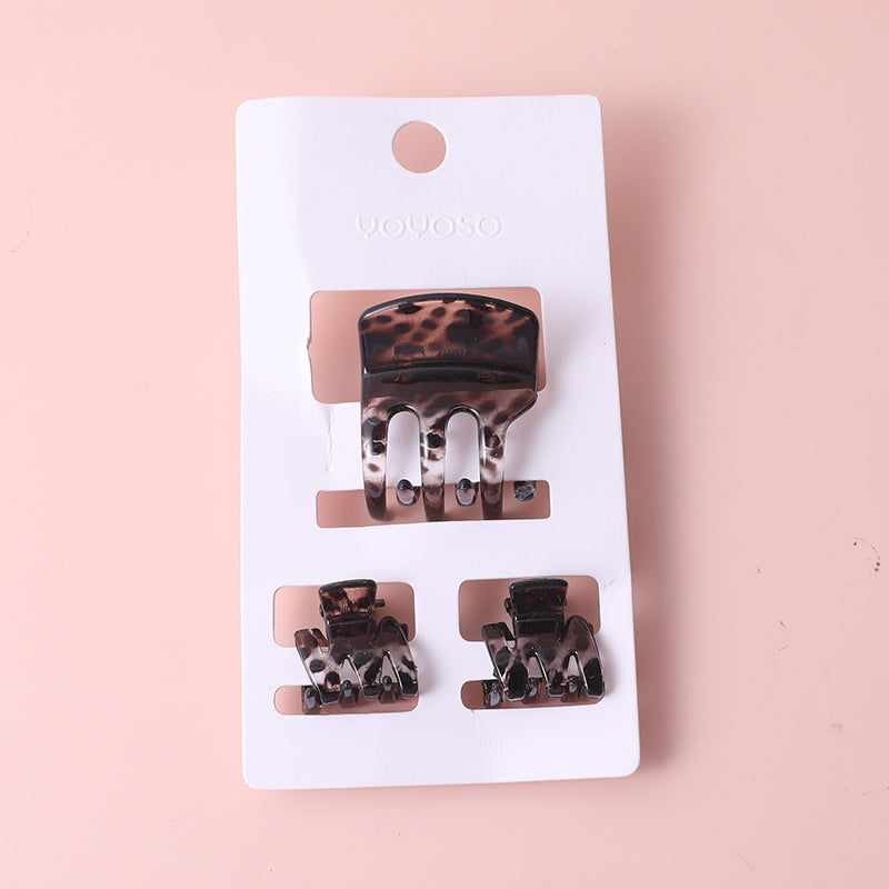 Moda facile da abbinare Pinzette artiglio capelli combo-3