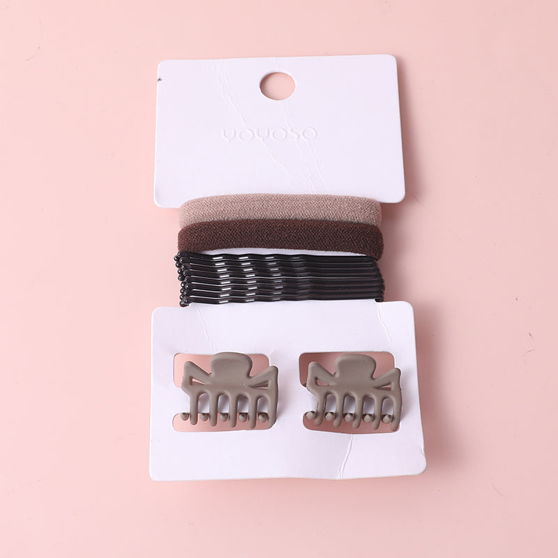 Moda facile da abbinare Pinzette artiglio capelli combo-4