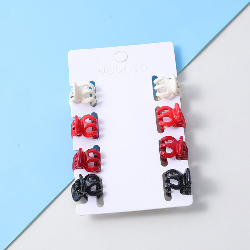 Semplice e versatile set di fermagli per capelli