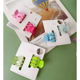 Zucca colorata capelli artiglio clip-2pcs