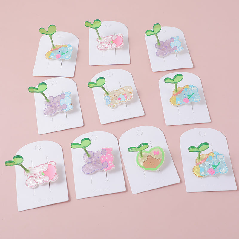 Divertente fermaglio per capelli per bambini a scuotimento-3