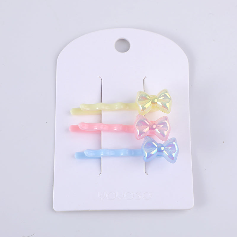 Colorato adorabile bambini acrilico capelli pin-3pcs-5