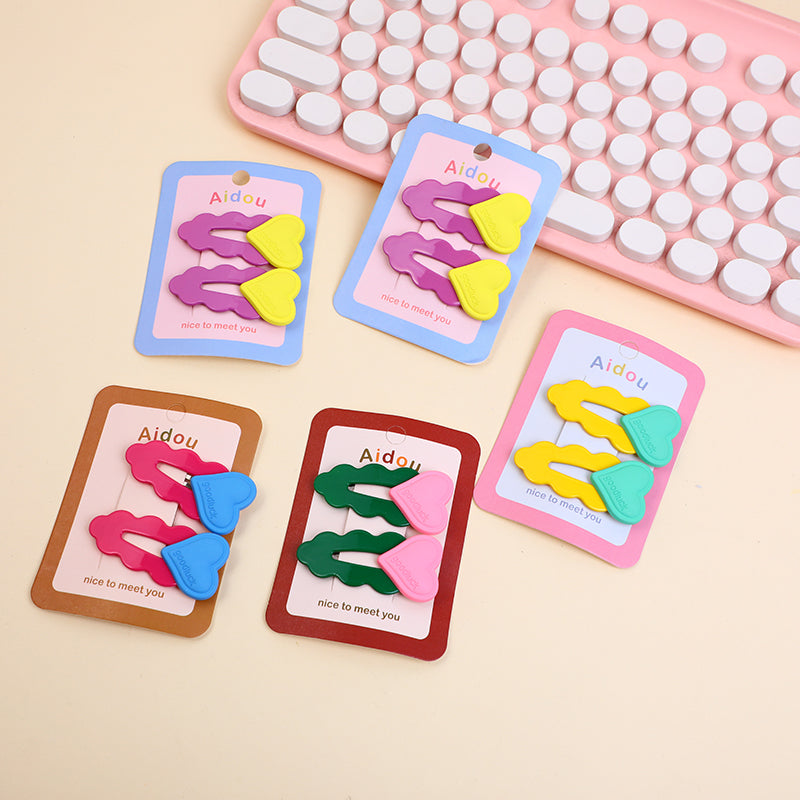 Fascetta per capelli per bambini in acrilico-2pz