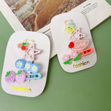 Set di fermagli per capelli carino e divertente - 3 pezzi