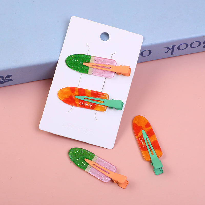 Fermaglio per capelli per bambini stampato-3