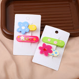 Fermaglio per capelli con fiori per bambini-1