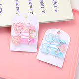 Set di fermagli per capelli della serie Kitten