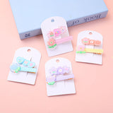 Set di fermagli per capelli della serie sportiva - 2 pezzi