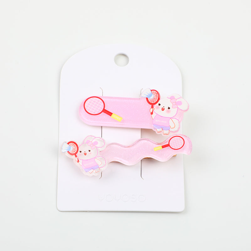 Fermaglio per capelli serie sportiva dei cartoni animati-2 pezzi