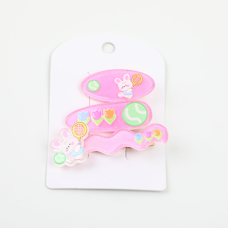 Set di graziosi fermagli per capelli - 3 pezzi