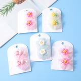 Fermaglio per Capelli in Tessuto Semplice per Bambini, Adatto a Tutti i Gusti-1