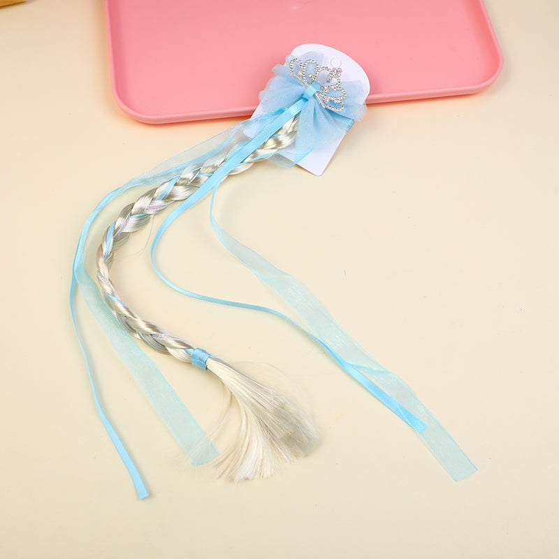 Serie Blue Princess: Fermaglio per Capelli da Bambina-3