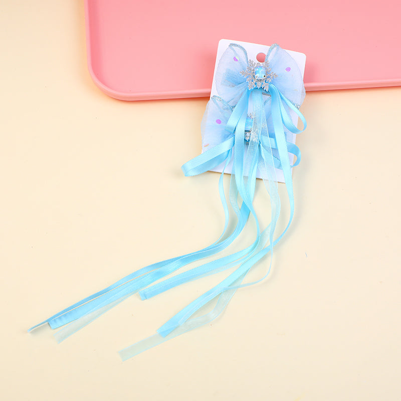 Serie Blue Princess: Fermaglio per Capelli da Bambina-4