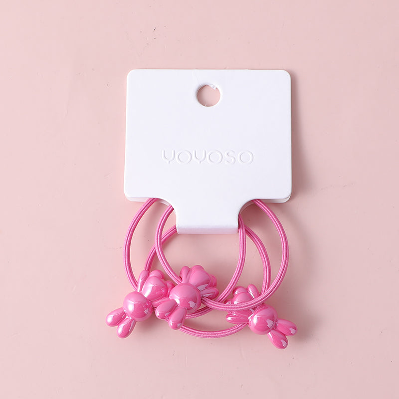 Fascetta per capelli con orso e coniglio - 3 pezzi