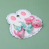 Testa di orso bambini capelli cravatta-10pcs