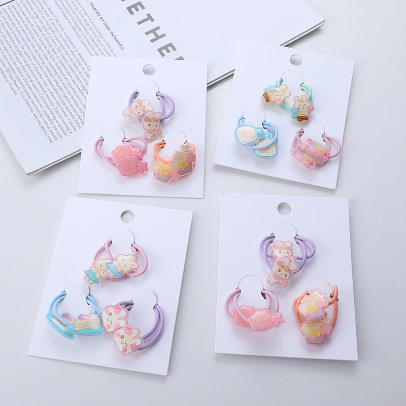 Set di elastici della principessa dei cartoni animati