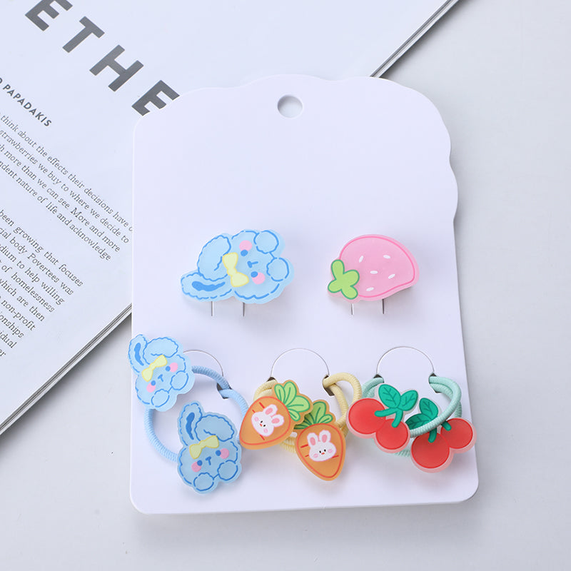 Set di accessori per capelli per bambini della serie Cartoon-1