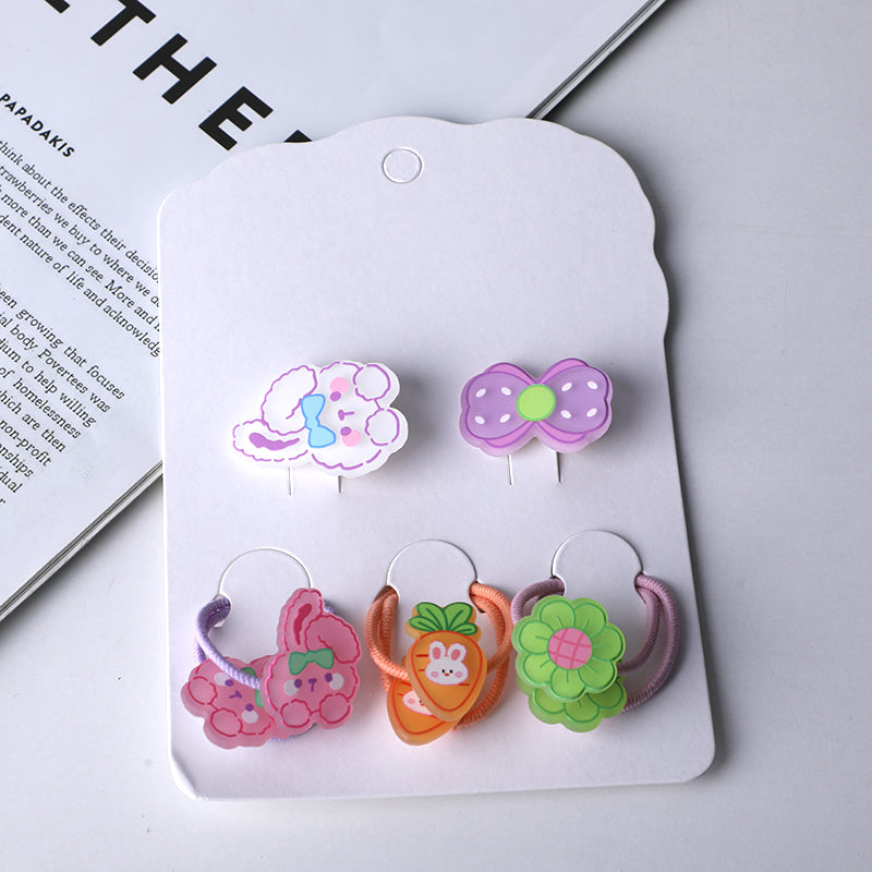 Set di accessori per capelli per bambini della serie Cartoon-2