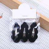 Fermaglio per capelli nuvola nera-3 pezzi