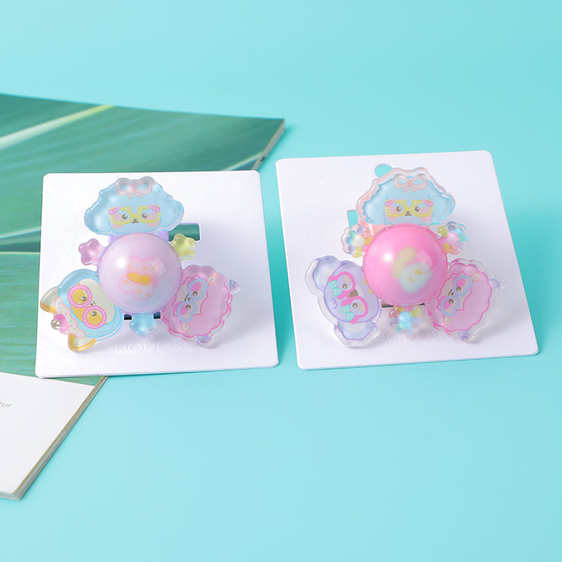 Braccialetto a scatto con animali simpatici