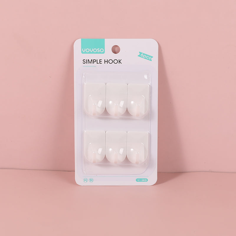 Gancio semplice a U piccolo 6 pz