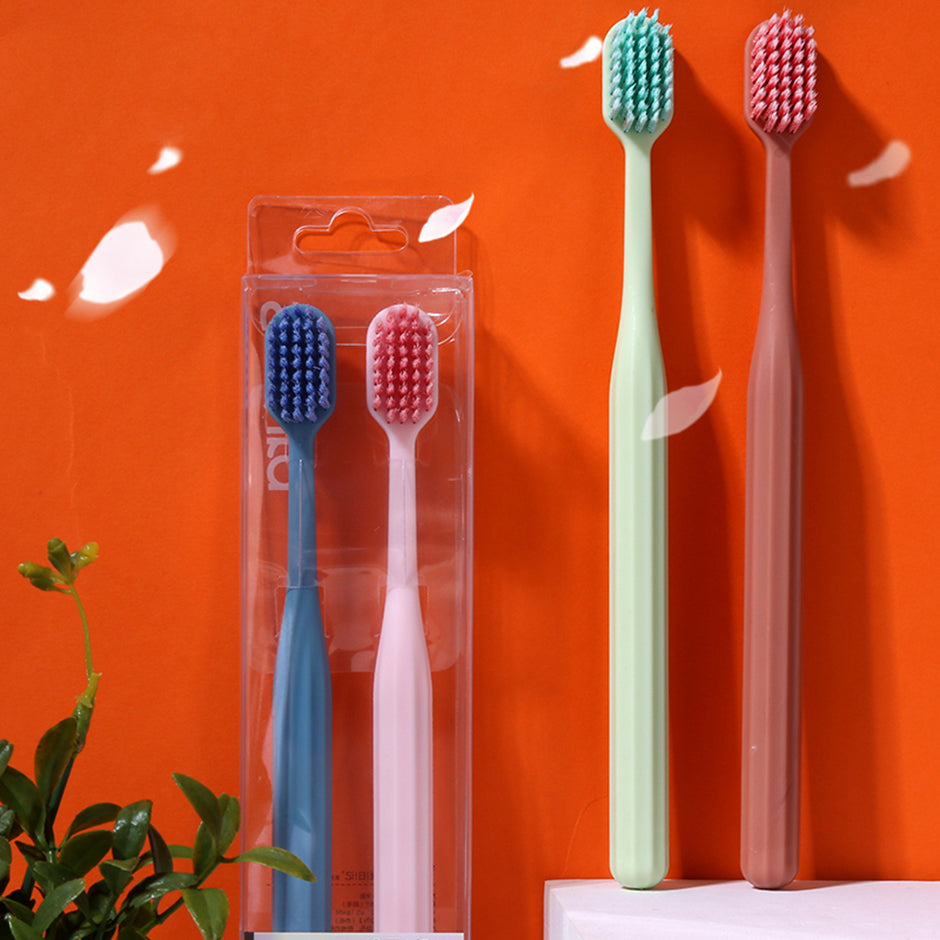 Spazzolino con setole a spirale per la pulizia profonda - 2 pz.