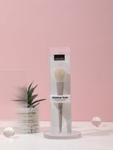 Pennello di fard con manico in legno