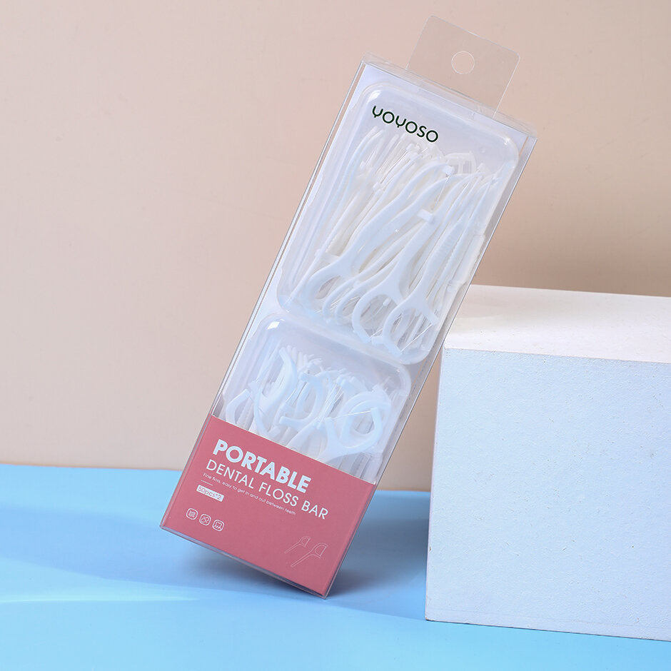 Barretta portatile di filo interdentale 50pz