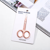 Forbici di bellezza di alta qualità in oro rosa