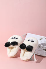 Pantofole in cotone per bambini Animal Party Panda-bianco 220