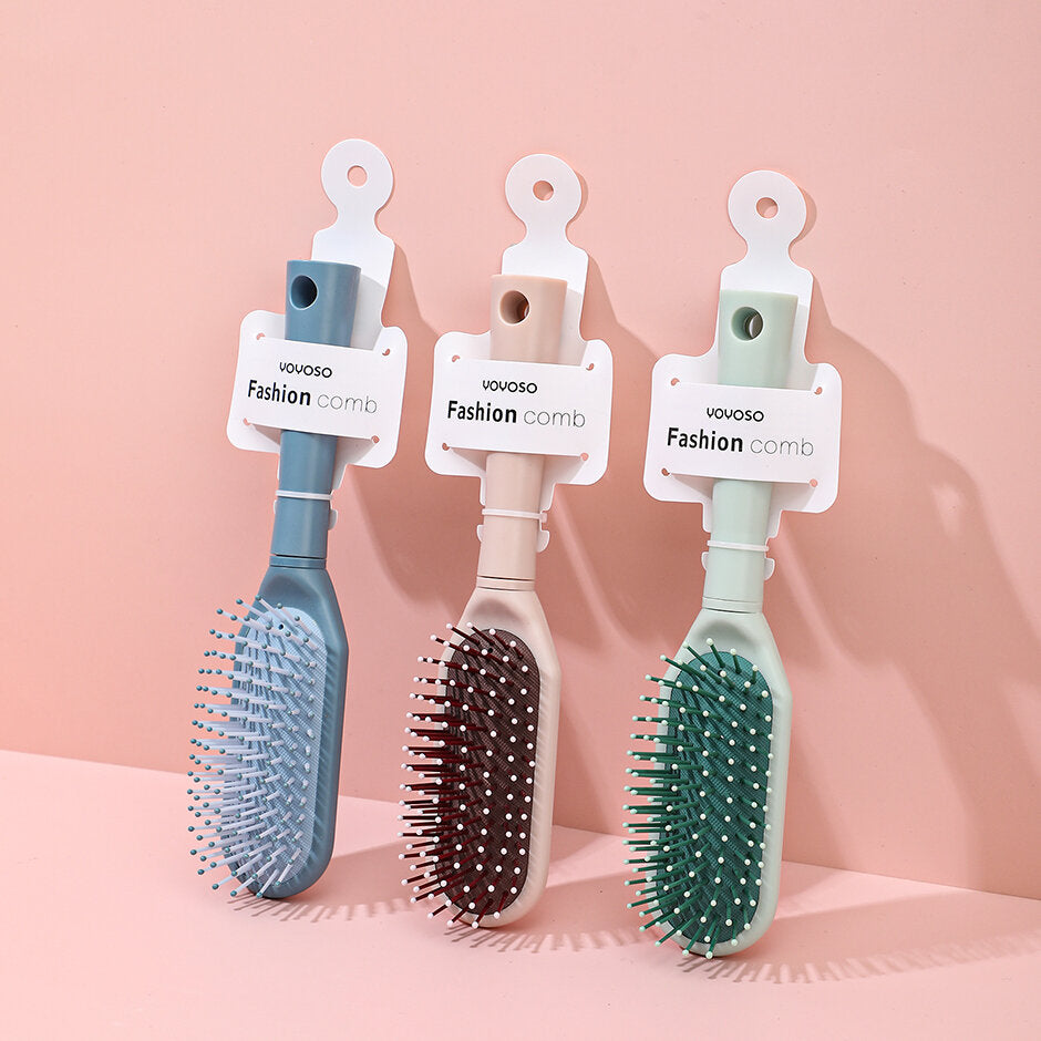 Pettine a cuscino d'aria rettangolare serie Morandi