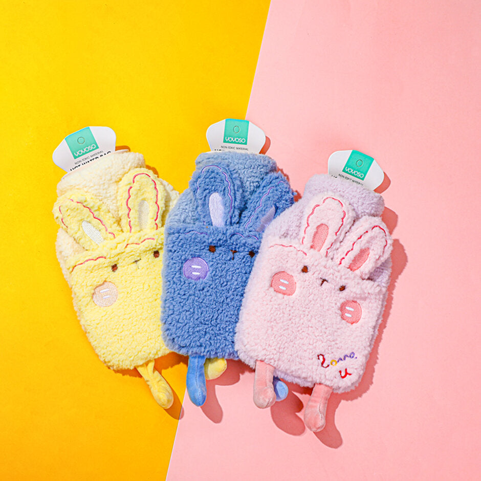 Divertente borsa dell'acqua calda per conigli (tipo con aggiunta di acqua) -750 ml