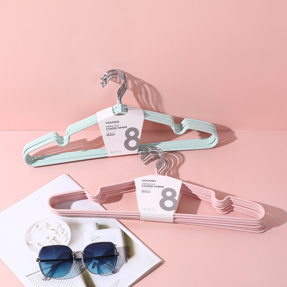 Appendino semplice rivestito in PVC - 8 pezzi