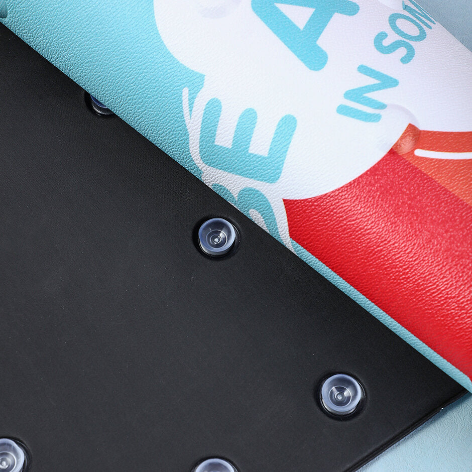 Tappetino antiscivolo da bagno in sette colori arcobaleno