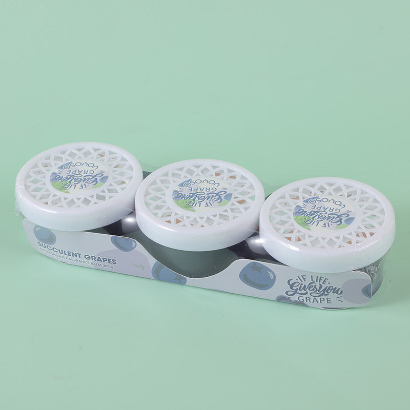 Balsamo profumato deodorante di ambienti 3 pezzi-uva succulenta