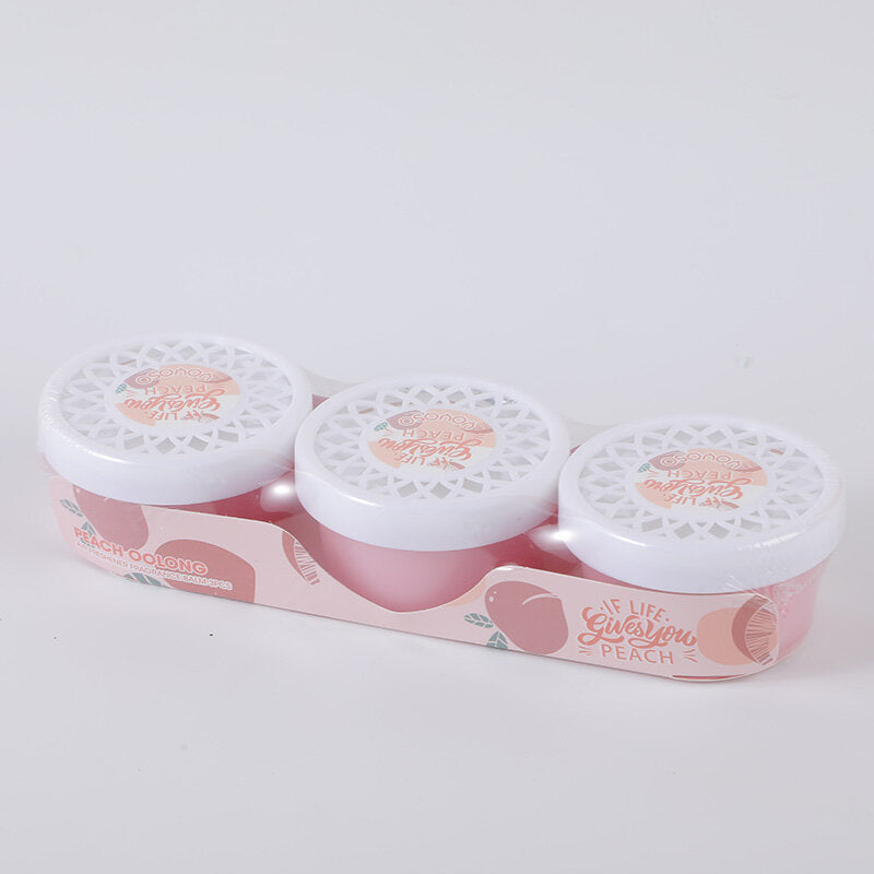 Balsamo profumato deodorante di ambienti 3 pezzi - pesca oolong